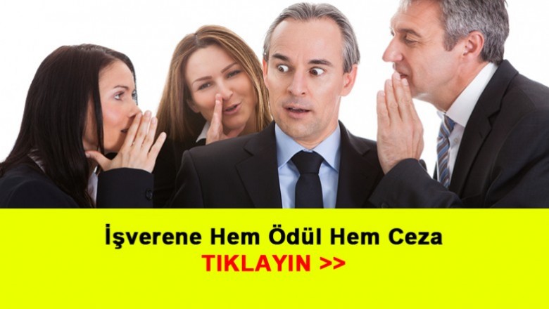   İşverene Hem Ödül Hem Ceza   